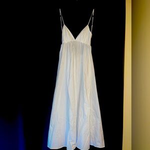 Zara White Summer Dress